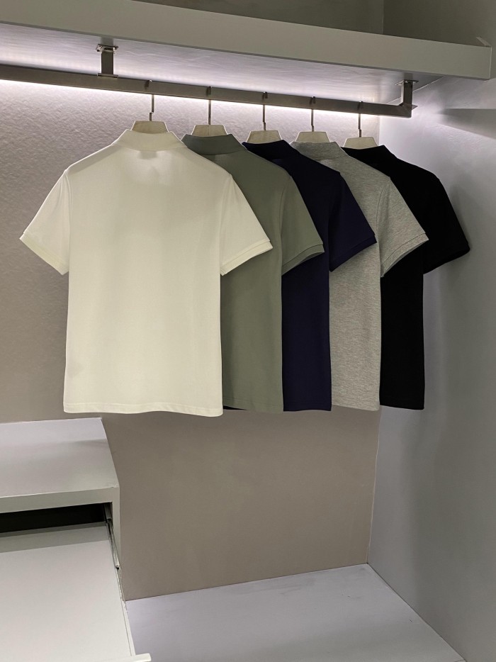 NIGO Dior Men's Summer Solid Color Logo Letter Embroidered Polo Shirt Short Sleeve T-Shirt #nigo99929