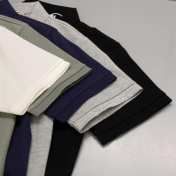 NIGO Dior Men's Summer Solid Color Logo Letter Embroidered Polo Shirt Short Sleeve T-Shirt #nigo99929