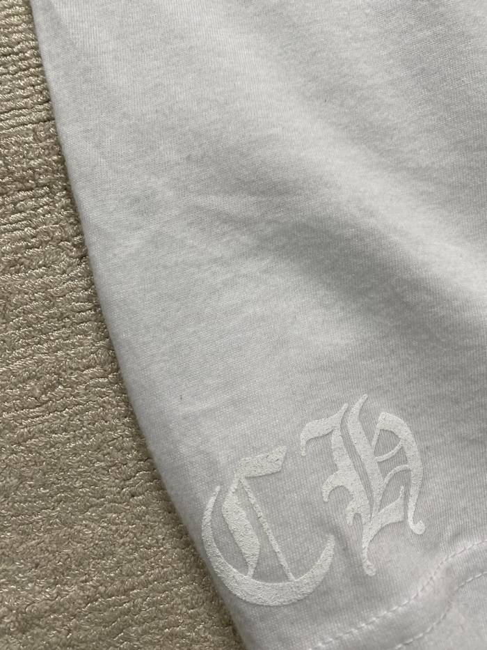 NIGO Chrome Hearts Men's and Women's Summer Neckline Sanskrit Letter Round Neck Cotton Short Sleeve T-shirt #nigo99979