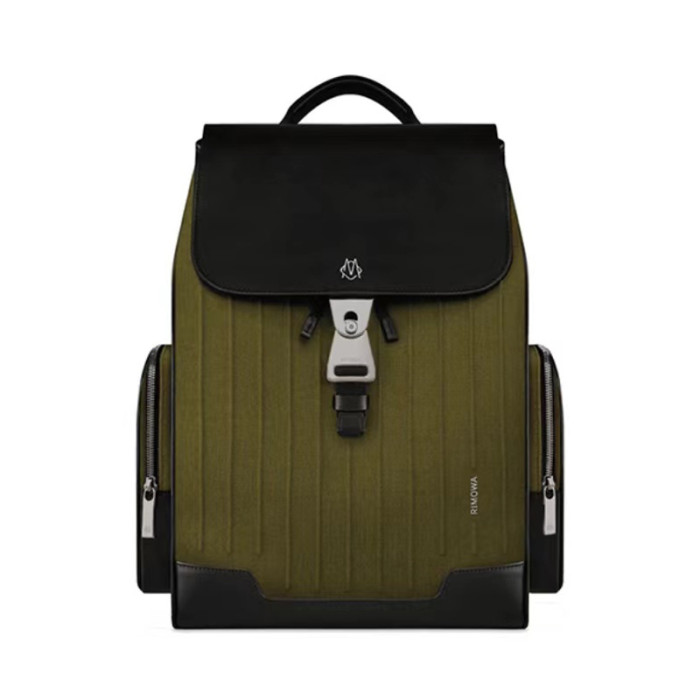 NIGO Rimowa Never Still Men's Colorblocking Casual Sports Leather Shoulder Backpack Schoolbag Bag Bags #nigo99992