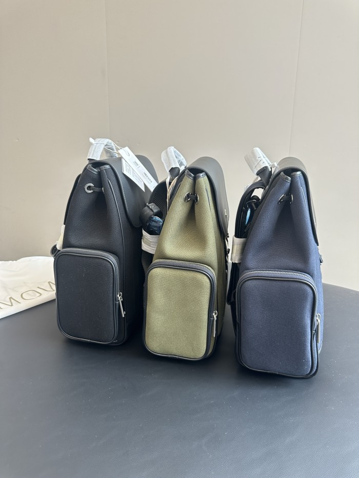 NIGO Rimowa Never Still Men's Colorblocking Casual Sports Leather Shoulder Backpack Schoolbag Bag Bags #nigo99992