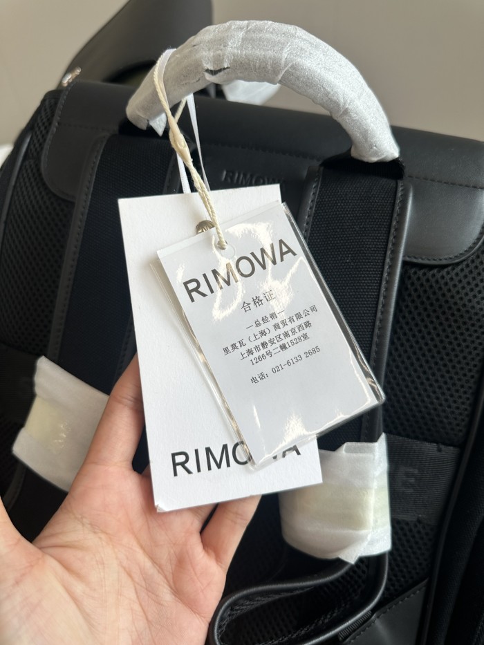 NIGO Rimowa Never Still Men's Colorblocking Casual Sports Leather Shoulder Backpack Schoolbag Bag Bags #nigo99992