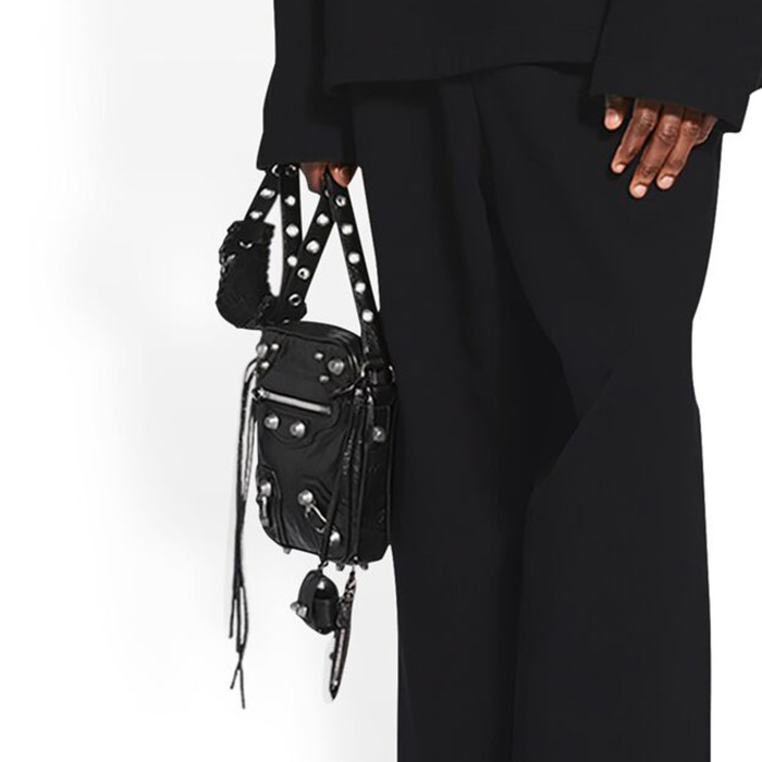 NIGO Balenciaga New Vertical Motorcycle Bag Shoulder Bag Messenger Bag #nigo52118