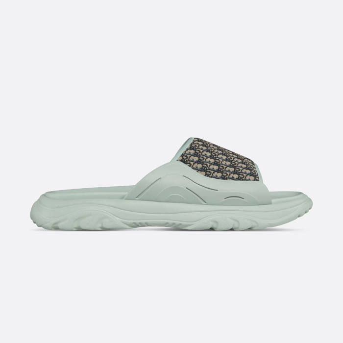 NIGO Dior H-Town Men's Summer Embroidered Jacquard Letter One Flower Slipper Sandals Shoes #nigo72123
