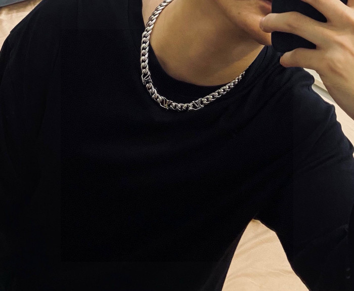 Louis Vuitton Cuban Bracelet Jewelry With Diamonds #nigo3469