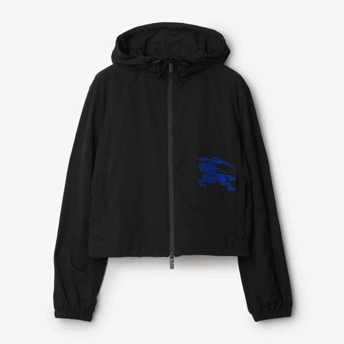 NIGO Burberry  Women‘s Spring and Autumn Solid Color Logo Printed Hooded Zipper Long Sleeve Jacket #nigo72151