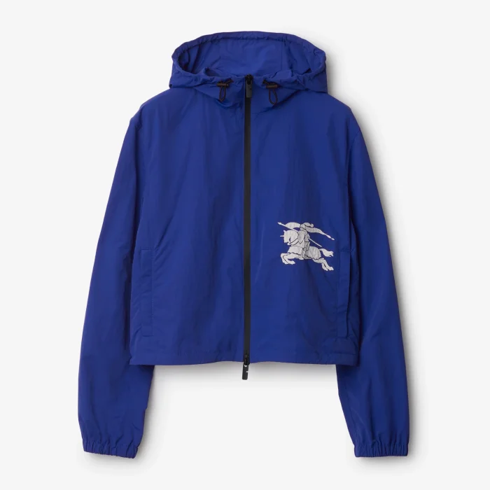 NIGO Burberry  Women‘s Spring and Autumn Solid Color Logo Printed Hooded Zipper Long Sleeve Jacket #nigo72151