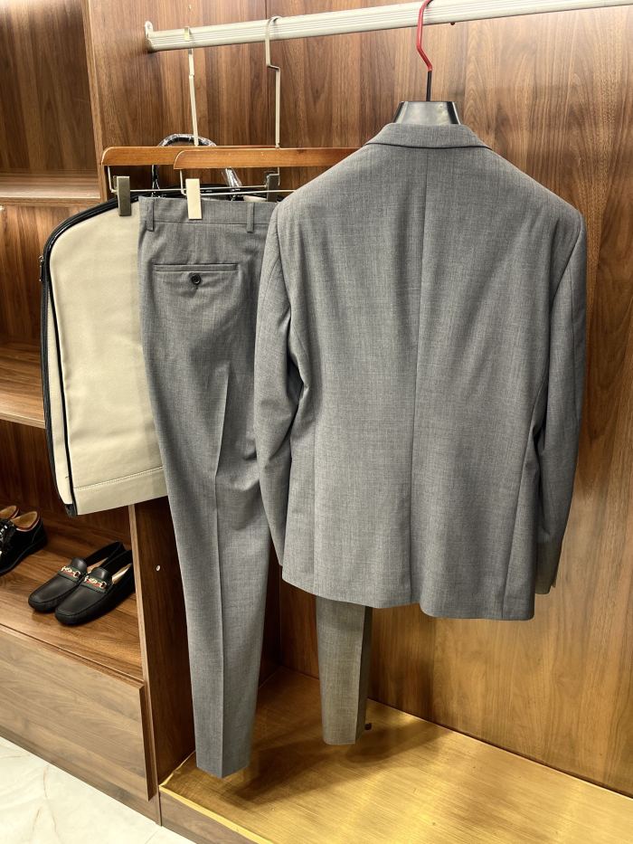 NIGO Dior Men's Spring And Summer Fashion Gentleman Wool Suit Jacket Casual Temperament Pants Suit   Ngvp #nigo8636