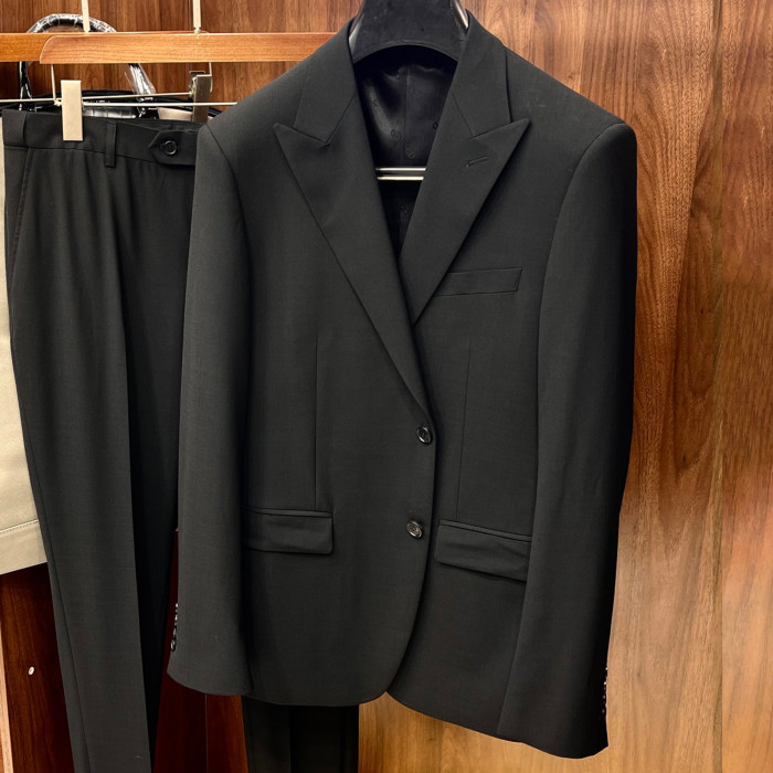 NIGO Dior Men's Spring And Summer Fashion Gentleman Wool Suit Jacket Casual Temperament Pants Suit   Ngvp #nigo8636