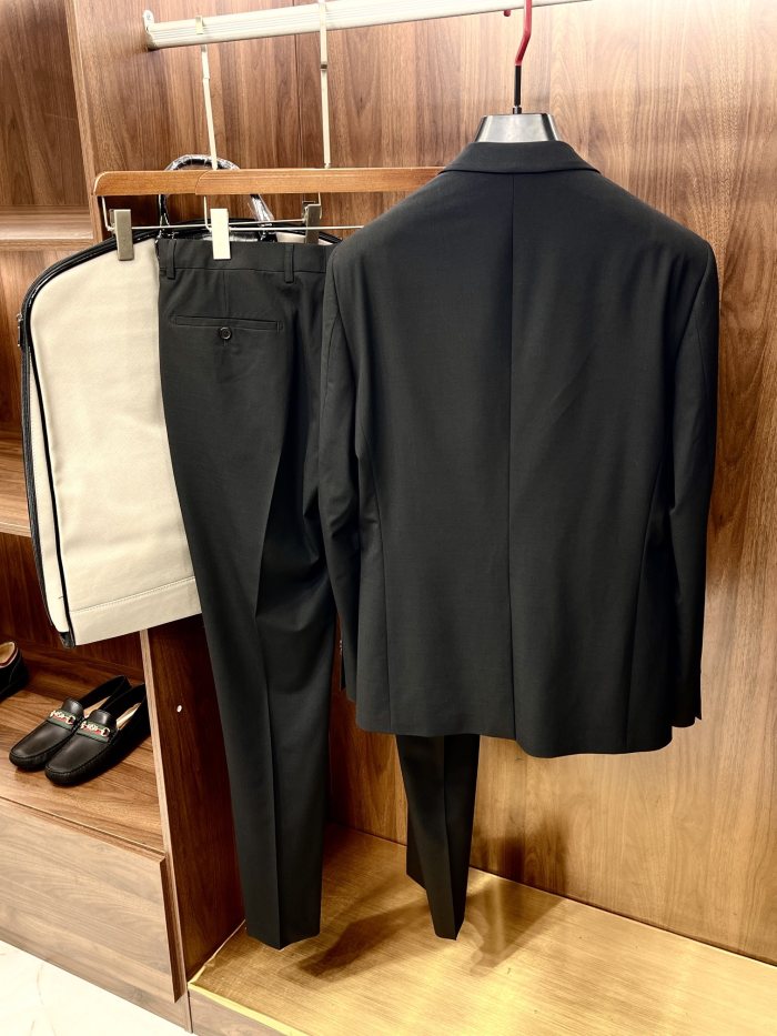 NIGO Dior Men's Spring And Summer Fashion Gentleman Wool Suit Jacket Casual Temperament Pants Suit   Ngvp #nigo8636