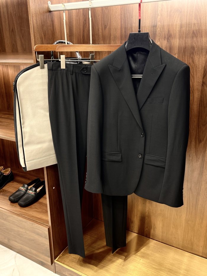 NIGO Dior Men's Spring And Summer Fashion Gentleman Wool Suit Jacket Casual Temperament Pants Suit   Ngvp #nigo8636