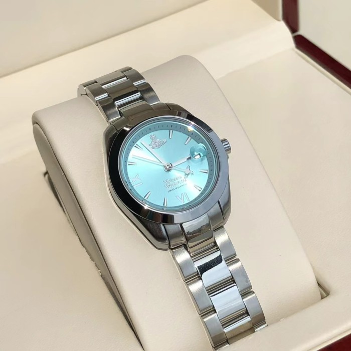 NIGO Vivienne Westwood Women's 30m Waterproof Solid Color Dial Quartz Movement Watch #nigo72245