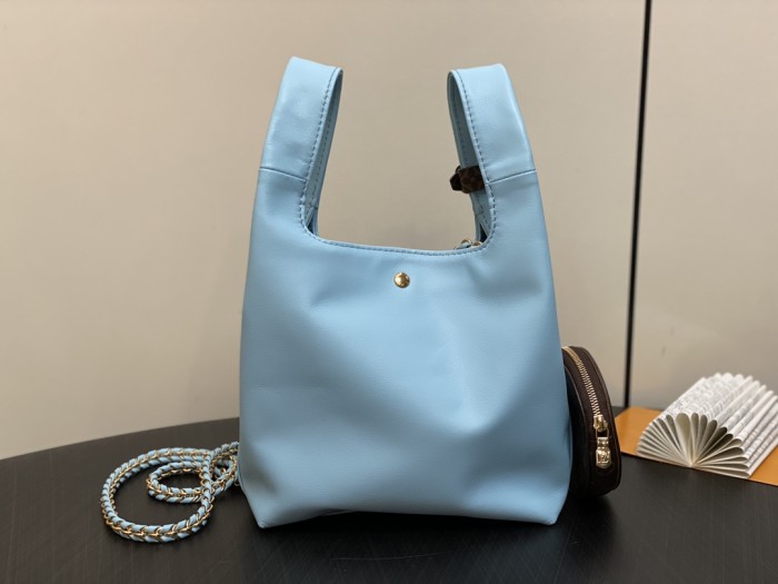 NIGO Louis Vuitton x Sun Yitian Atlantis BB H27 Women Duckling Pendant Solid Color Napa Lambskin Shoulder Handbag Bag Bags #nigo72252