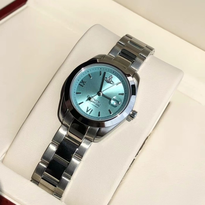 NIGO Vivienne Westwood Women's 30m Waterproof Solid Color Dial Quartz Movement Watch #nigo72245