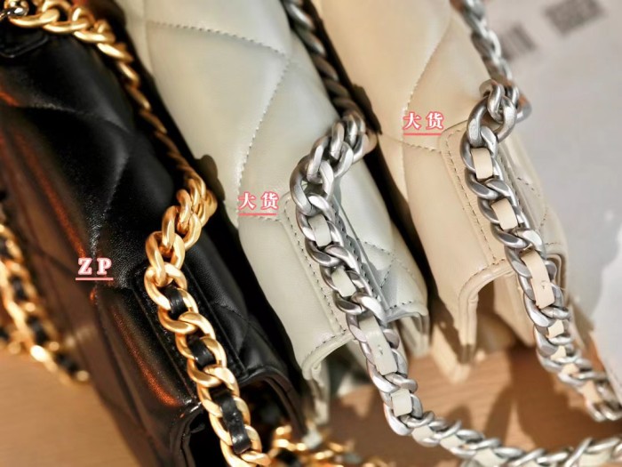 NIGO Chanel 19BagWOC Women's Lambskin Mini Mouth Cover Bag Chain Shoulder Bags #nigo72254
