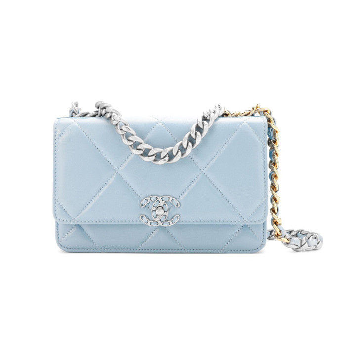 NIGO Chanel 19BagWOC Women's Lambskin Mini Mouth Cover Bag Chain Shoulder Bags #nigo72254