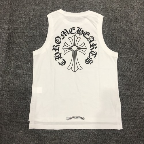 NIGO Chrome Hearts Men’s Summer Logo Letter Print Round Neck Pullover Sleeveless Tank Top Vest #nigo72262