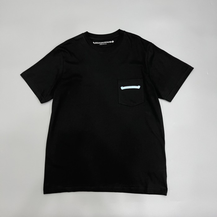 NIGO Chrome Hearts Men's and Women's Summer Neckline Sanskrit Letter Round Neck Cotton Short Sleeve T-shirt #nigo72261