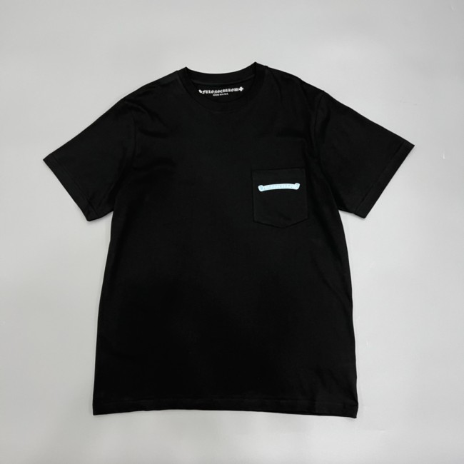 NIGO Chrome Hearts Men's and Women's Summer Neckline Sanskrit Letter Round Neck Cotton Short Sleeve T-shirt #nigo72261
