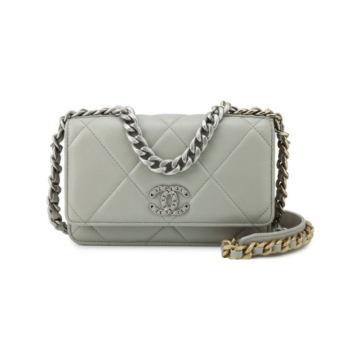 NIGO Chanel 19BagWOC Women's Lambskin Mini Mouth Cover Bag Chain Shoulder Bags #nigo72254