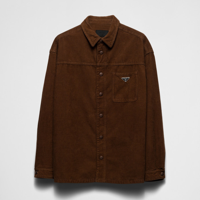 NIGO Prada Men's Spring and Autumn Solid Color Corduroy Single Breasted Lapel Long Sleeve Jacket Pants Set Suit #nigo72275