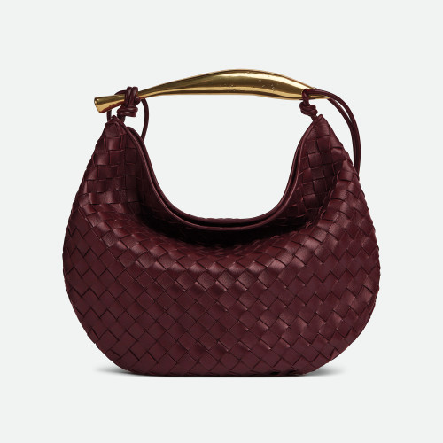 NIGO Bottega Veneta  Women's Sardine Handbag Woven Large Leather Crossbody Shoulder Bag Metal Decorative Tote Bags #nigo71341