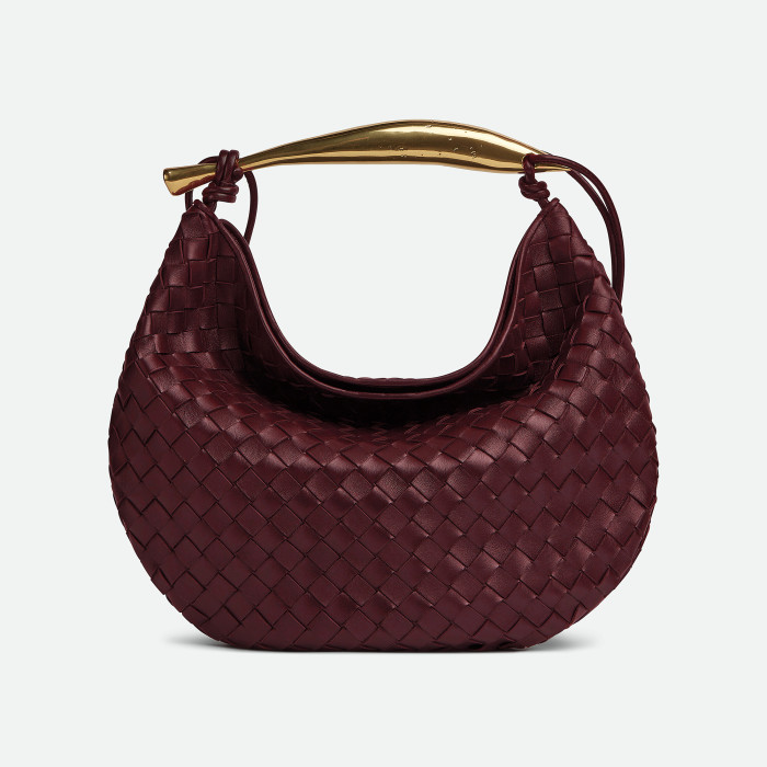 NIGO Bottega Veneta  Women's Sardine Handbag Woven Large Leather Crossbody Shoulder Bag Metal Decorative Tote Bags #nigo71341