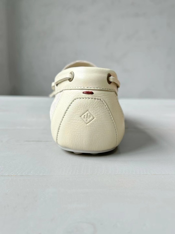 NIGO Loro Piana Men's Solid Color Suede Leather Pendant Flat Loafers Shoes #nigo72345