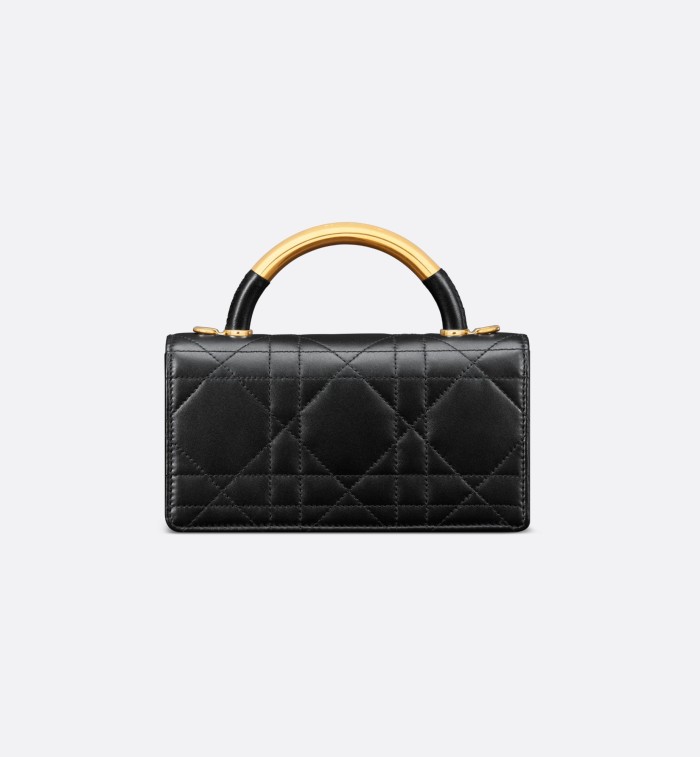NIGO Dior Ange Women's Adjustable Shoulder Strap CD Chain Flap Closure Cowhide Leather Single Shoulder Crossbody Handbag Bag Bags #nigo72343