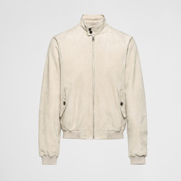 NIGO Prada Mens Suede Bomber Jacket Spring And Autumn Classic Solid Color Fashion Casual Fitted Jacket Coat Ngvp #nigo8761