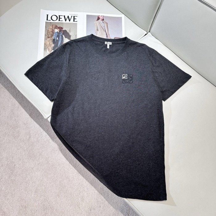 NIGO Loewe Men's Summer Logo Embroidery Round Neck Cotton Short Sleeve T-Shirt #nigo72361