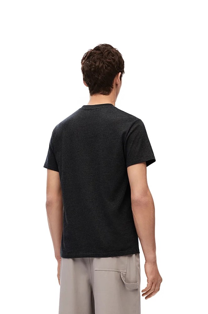 NIGO Loewe Men's Summer Logo Embroidery Round Neck Cotton Short Sleeve T-Shirt #nigo72361