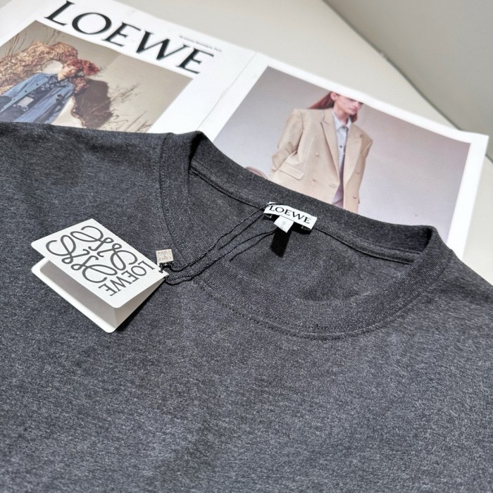 NIGO Loewe Men's Summer Logo Embroidery Round Neck Cotton Short Sleeve T-Shirt #nigo72361