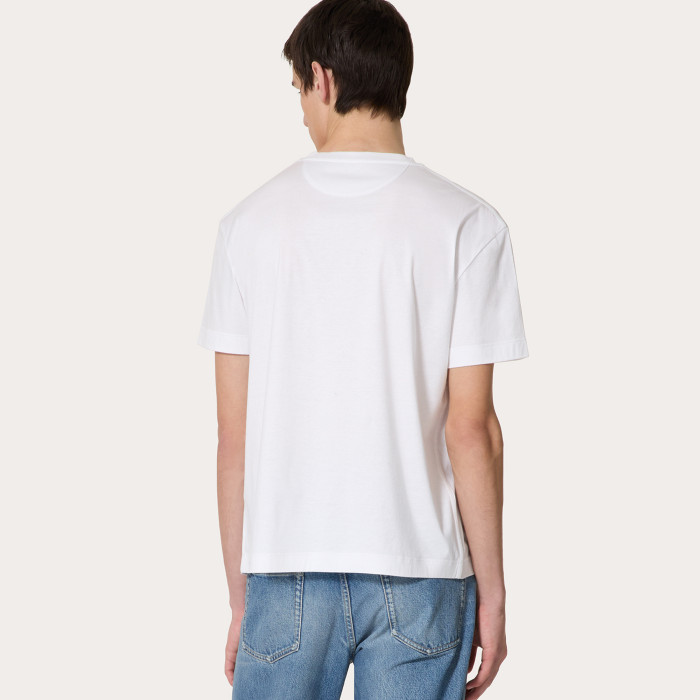 NIGO Valentino Men's Spring Summer Cotton Short Sleeve Fashion Casual Pocket Solid Color Simple T-Shirt Ngvp#nigo8768
