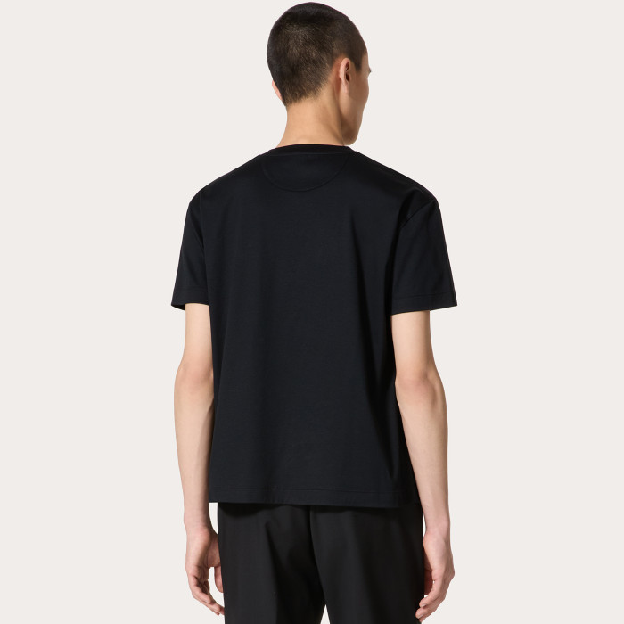 NIGO Valentino Men's Spring Summer Cotton Short Sleeve Fashion Casual Pocket Solid Color Simple T-Shirt Ngvp#nigo8768