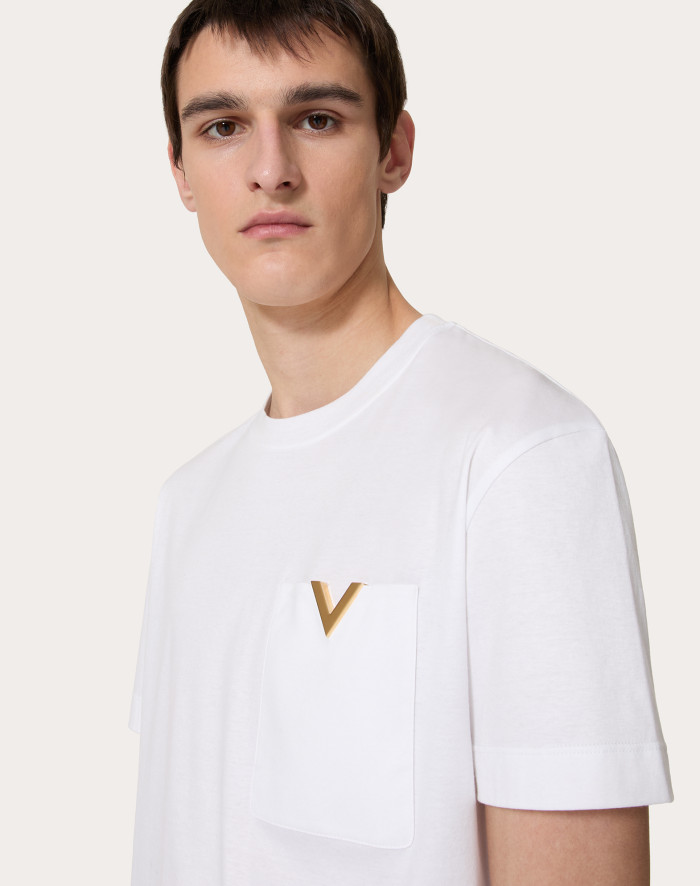 NIGO Valentino Men's Spring Summer Cotton Short Sleeve Fashion Casual Pocket Solid Color Simple T-Shirt Ngvp#nigo8768
