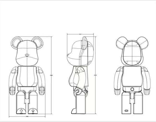 NIGO BE@RBRICK AUDIO Portable Bluetooth Sound #nigo72375