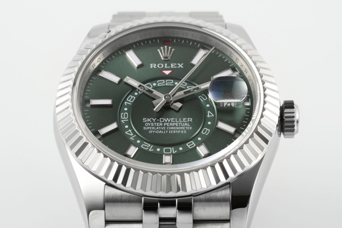 NIGO Rolex Men's Automatic Mechanical Movement Waterproof Solid Color Dial Stainless Steel Case Watch #nigo72393