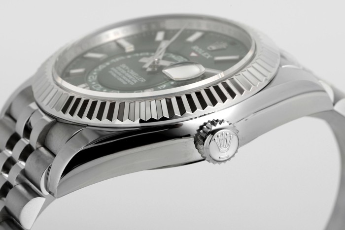 NIGO Rolex Men's Automatic Mechanical Movement Waterproof Solid Color Dial Stainless Steel Case Watch #nigo72393