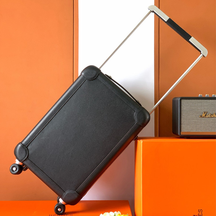 NIGO Hermes R.M.S Aluminum Material Fashion Simple Pure Color Luxury Temperament Luggage Boarding Box Cowhide Suitcase Bags H087171CMAA Ngvp #nigo8777