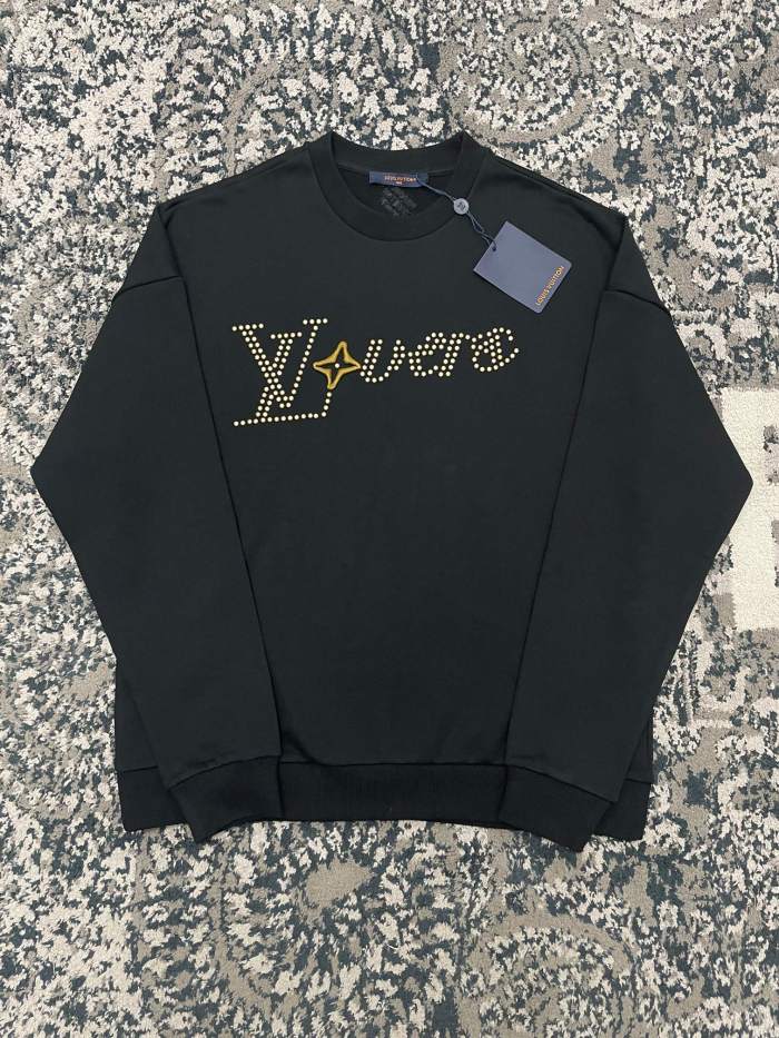 NIGO Louis Vuitton Men's Spring and Autumn Letter Printed Round Neck Cotton Long Sleeve Sweatshirt Pullover #nigo72432