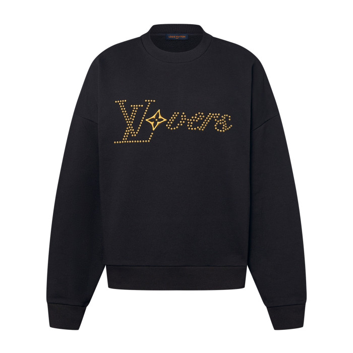 NIGO Louis Vuitton Men's Spring and Autumn Letter Printed Round Neck Cotton Long Sleeve Sweatshirt Pullover #nigo72432