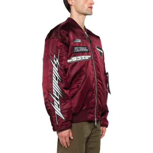NIGO Vetements Men's Autumn And Winter Racing Suit Warm Air Force Jacket High Street Zipper Jacket Colorblocking Fashion Jacket Ngvp #nigo8782