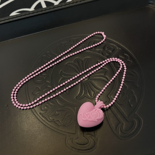 NIGO Chrome Hearts Women's Vine Heart Resin Necklace Fashion Trend High Street Stacking Necklace Accessories Jewelry #nigo71361