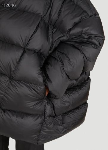 NIGO Rick Owens Men's Winter Diablo Style Solid Color Bat Sleeve Loose Hooded Long Sleeve Puffer Down Jacket Ngvp #nigo8833