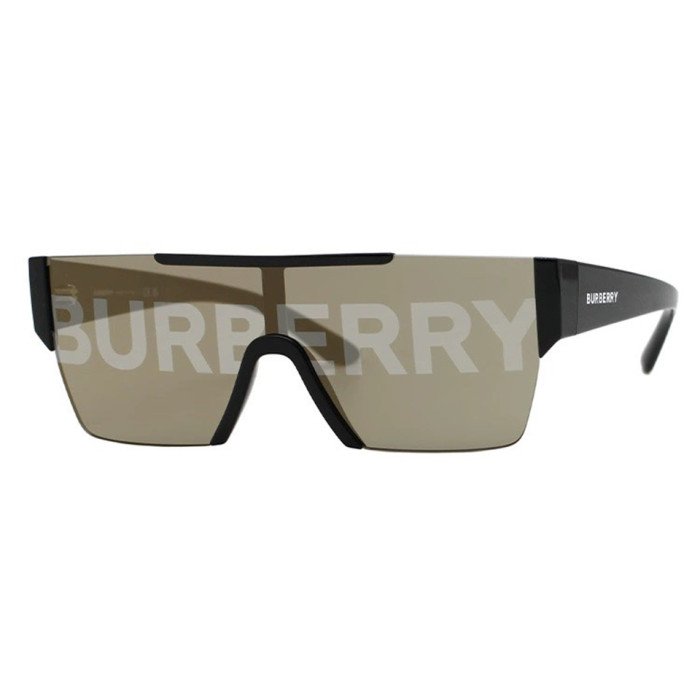 NIGO Burberry Men's Fashion Retro Trend Logo Printed Square Casual Solid Color Sunglasses #nigo71372