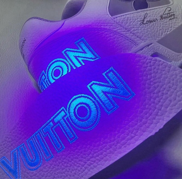 NIGO Louis Vuitton Men's Four Seasons LV TRAINER Solid Color Round Toe Lace Up Low Top Sneakers Casual Board Shoes #nigo71367