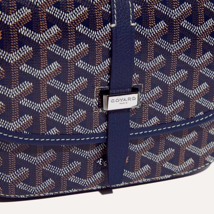 NIGO GOYARD Belvedere Bag Navy Blue Fashion Trend Logo Satchel Bag Simple Elegant Adjustable Shoulder Bags  #nigo71381