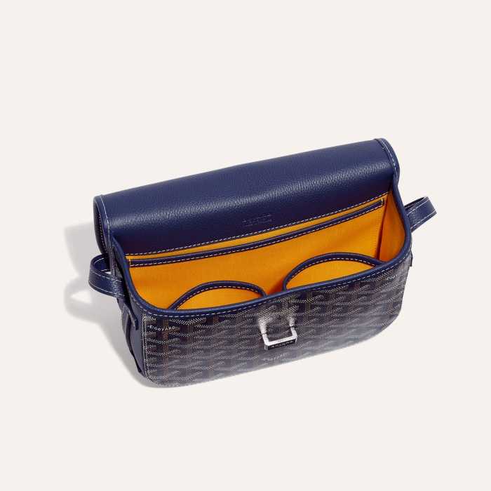 NIGO GOYARD Belvedere Bag Navy Blue Fashion Trend Logo Satchel Bag Simple Elegant Adjustable Shoulder Bags  #nigo71381