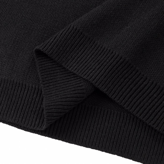 NIGO Balenciaga Men's And Women's Spring And Autumn Solid Color Round Neck Long Sleeve Loose Fit Knitted Sweater Pullover #nigo72499